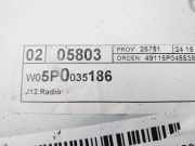 Radio 5P0035186 Seat Altea (5P1) Großraumlimousine 1.6 TDI 105 (CAYC)