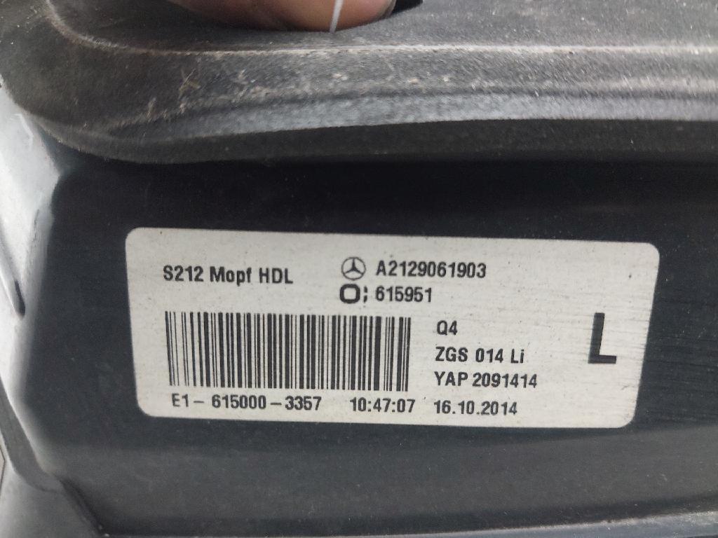 Rücklicht Links Innen A2129061903 Mercedes-Benz E (W212) Limousine E-300 BlueTec Hybrid V6 24V (OM651.924)