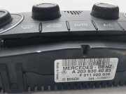 Bedienung Klimacontrolle A2038304085 Mercedes-Benz CLK (C209) Coupé 2.2 220 CDI 16V (OM646.966)