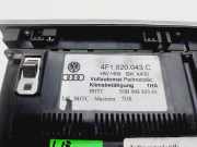 Bedienung Klimacontrolle 4F1820043C Audi A6 (C6) Limousine 3.0 TDI V6 24V Quattro (BMK)