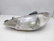 Scheinwerfer Links 9640559580 Peugeot 206 (2A/C/H/J/S) Schrägheck 1.4 XR,XS,XT,Gentry (TU3JP(KFW))