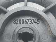 Fensterkurbel RECHTS ACHTER 8200673745 Dacia Sandero Schrägheck 1.2 16V (D4F-732)