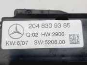 Bedienung Klimacontrolle 2048309385 Mercedes-Benz C (W204) Limousine 2.2 C-220 CDI 16V (OM646.811)