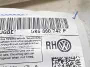 Vorhang Airbag Rechts VOOR 5K6880742F Volkswagen Golf VI (5K1) Schrägheck 1.2 TSI BlueMotion (CBZB) CBZB