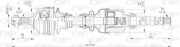 Antriebswelle Rechts Vorne 9637117880 Peugeot 307 SW (3H) Kombi 1.6 HDiF 110 16V (DV6TED4(9HY))