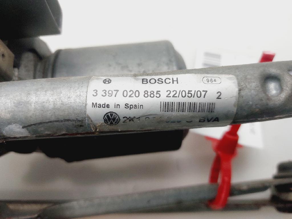 Scheibenwischermotor Vorne 2K1955119C Volkswagen Touran (1T1/T2) Großraumlimousine 2.0 TDI 16V 140 (BKD) BKD