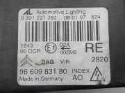 Scheinwerfer Rechts 9660983180 Citroën C6 (TD) Limousine 2.7 HDiF V6 24V (DT17TED4(UHZ))