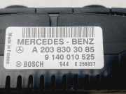 Bedienung Klimacontrolle A2038303085 Mercedes-Benz CLK (C209) Coupé 2.7 270 CDI 20V (OM612.967)