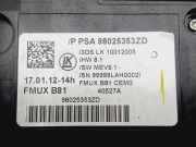 Bedienung Klimacontrolle 98025353ZD Citroën DS5 (KD/KF) Schrägheck 5-drs 1.6 HDiF 16V (DV6C(9HR))