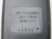 Gürtelschnalle Links Vorne 9675539880 Peugeot 3008 I (0U/HU) Großraumlimousine 1.6 HDiF 16V (DV6C(9HR))