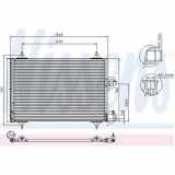Klimakondensator 94542 Citroën CITROEN 1.9 Diesel 69 CV / 51 KW