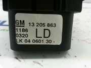 Lichtschalter 13205863 Opel Zafira (M75) Großraumlimousine 1.9 CDTI (Z19DT(Euro 4))