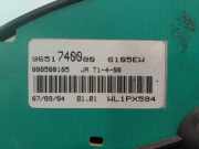 Tachoeinheit Kmh 9651740080 Peugeot Partner Van 2.0 HDI (DW10TD(RHY))