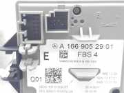 Zündschloss A1669052901 Mercedes-Benz ML III (166) SUV 3.0 ML-350 BlueTEC V6 24V 4-Matic (OM642.826)