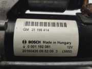 Anlasser 25198414 Opel Corsa E Schrägheck 1.4 16V (B14XEL)