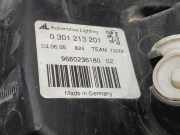 Scheinwerfer Links 9660236180 Peugeot 407 (6D) Limousine 2.0 HDiF 16V (DW10BTED4(RHR))