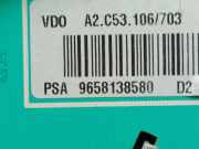 Tachoeinheit Kmh 9658138580 Peugeot 407 (6D) Limousine 2.0 HDiF 16V (DW10BTED4(RHR))