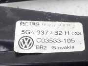 Fensterheber Rechts Vorne 5G4837462H Volkswagen Golf VII Variant (AUVV) Kombi 1.6 TDI 4Motion 16V (CXXB) CXXB