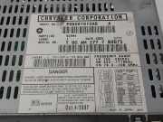 Radio P05091610AD Chrysler Voyager/Grand Voyager (RG) Großraumlimousine 2.5 CRD (ENJ)