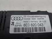 Bedienung Klimacontrolle 8E0820043 Audi A4 (B6) Limousine 2.0 20V (ALT)