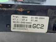 Bedienung Klimacontrolle 13122963 Opel ASTRA H BERLINA Cosmo 101 CV / 74 KW