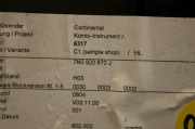 Tacho 7N0920870J Volkswagen Sharan (7N) Großraumlimousine 2.0 TDI 16V (CFGC(Euro 5)) 2014 CFGC(Euro 5)