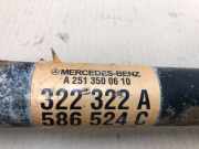 Antriebswelle Rechts Hinten ABS A2513500610 Mercedes-Benz R (W251) Großraumlimousine 3.0 320 CDI 24V 4-Matic (OM642.950) 2007