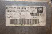 Motorsteuergerät 16268377 Opel Astra G (F08/48) Schrägheck 1.6 (X16SZR) 1999-08