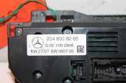 Bedienung Heizung 2048308285 Mercedes-Benz C (W204) Limousine 2.2 C-220 CDI 16V (OM646.811) 2007-11