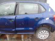 Tür links hinten VW Polo V 6R, 6C 6R4833055J