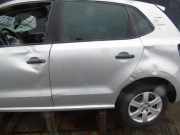 Tür links hinten VW Polo V 6R, 6C 6R4833056J