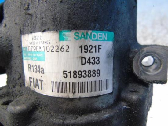 Klimakompressor Fiat Punto Evo 199 0051803075 Bild Klimakompressor Fiat Punto Evo 199 0051803075