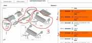 Auspuffanlage Original 28710S0280 Hyundai i30 (PDEB5/PDEBB/PDEBD/PDEBE) SchrÃ¤gheck 2.0 N Turbo 16V Performance (G4KH)