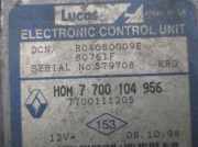 Motorsteuergerät 7700104956 Renault I FASE I+II (B/C57) 1.9 Diesel