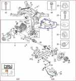 Querlenker Rb 96626419 Opel Antara (LA6) SUV 2.0 CDTI 16V 4x2 (Z20S)