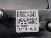 Warnleuchte Schalter 7355122500 Fiat Punto Evo (199) Schr?gheck 1.4 Natural Power (350.A.1000)