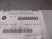 Radio 05064945AC Jeep Compass I (MK49) SUV 2.0 CRD 16V 4x4 (BYL)