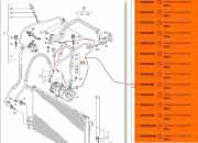 Klima Leitung 5Q0816743D Skoda Octavia (5EAA) Liftback 1.6 TDI 16V (DDYA)