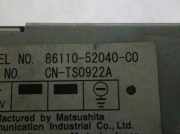 Radio 8611052040CO Toyota Yaris Verso (P2) Großraumlimousine 1.3 16V (2NZFE)