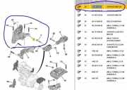 Motorhalter Rechts 9809162280 Peugeot II SUV (MC_, MR_, MJ_, M4_) 1.2 THP/ PureTech 130 (MRHNSM, MRHNSU, MRHNSJ, MRHNYW,...