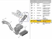 Schlauch 9675766280 Peugeot 508 SW (8E/8U) Kombi 2.0 BlueHDi 150 16V (DW10FD(AHX))