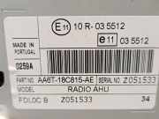 Radio AA6T18C815AE Ford Fiesta 6 (JA8) Schrägheck 1.25 16V (SNJB)