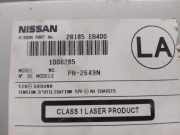 Radio 28185EB400 Nissan Navara (D40) Pick-up 2.5 dCi 16V 4x4 (YD25DDTi)