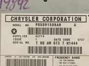 Radio P05091509AH Dodge Caliber Schr?gheck 2.0 16V (ECN)