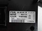 Bedienung Klimacontrolle 96430991ZR Peugeot 307 (3A/C/D) Schr?gheck 1.6 16V (TU5JP4(NFU))