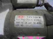 Anlasser 24118400A Kia Sephia (FA/FB22) Limousine 1.5i 16V (B5)