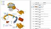 Schlauch CV616C784BH Ford II (DXA/CB7, DXA/CEU) 1.0 EcoBoost