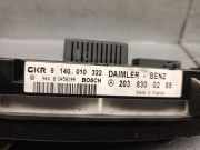 Bedienung Klimacontrolle 2038300285 Mercedes-Benz C (W203) Limousine 2.2 C-220 CDI 16V (OM611.962)