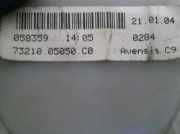 Sicherheitsgurt Rechts Vorne 7321005050 Toyota Avensis Wagon (T25/B1E) Kombi 2.0 16V D-4D (1CD-FTV)