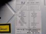 Radio 96628287 Daewoo / Chevrolet Epica Limousine 2.0 D 16V (Z20S)
